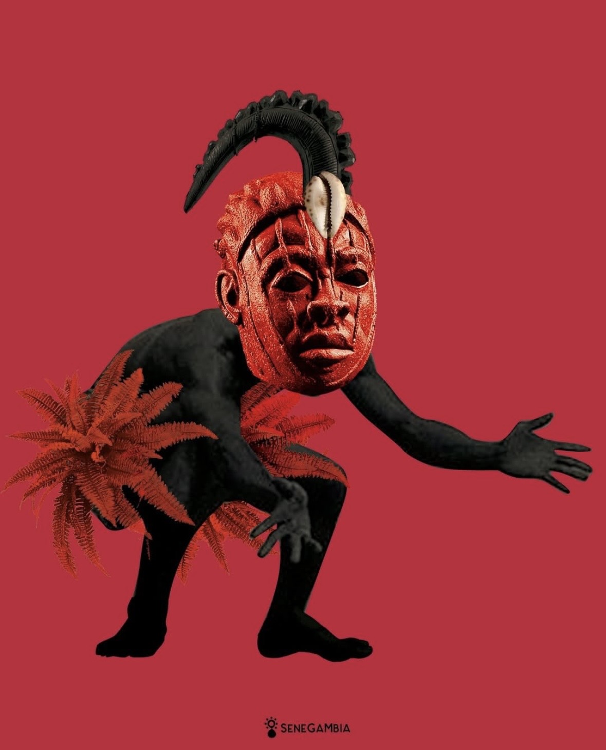 Fashion model in grey coat